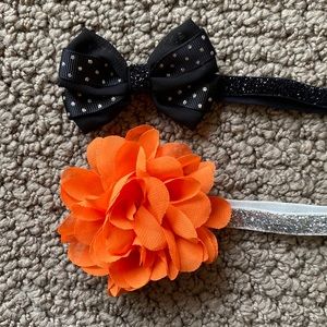 Halloween 🧡🖤 baby headbands